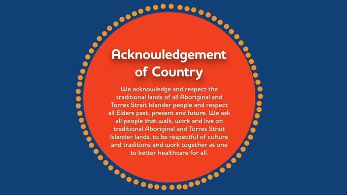 Acknowledgement Of Country Banner